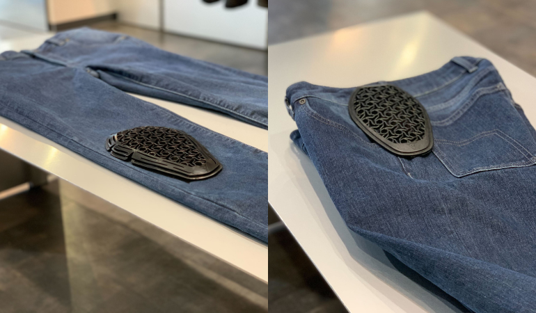 見た目と性能を両立するライディングデニム-”5-POCKET DENIM SLIM PANTS”